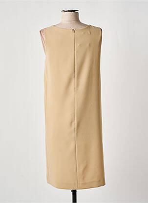 Robe mi-longue sans manche sans manche beige WEILL femme