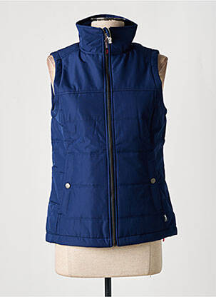 Doudoune poches sans capuche bleu SLAZENGER femme