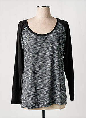 Top tissage jersey manches longues gris TRESPASS femme