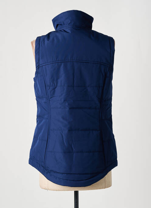 Doudoune poches sans capuche bleu SLAZENGER femme