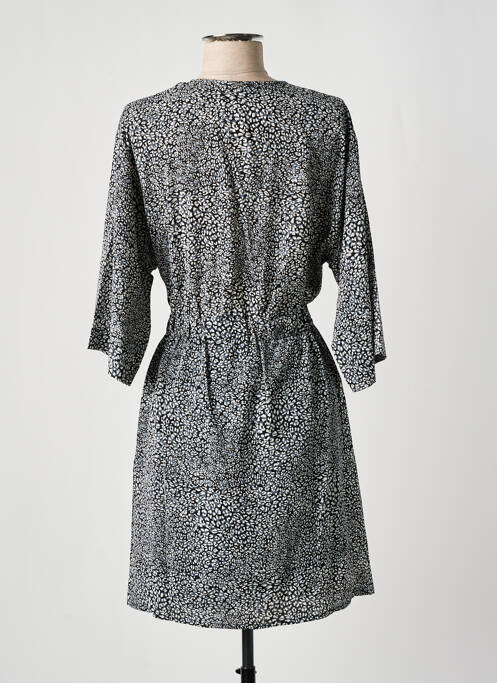 Robe mi-longue noir IKKS pour femme