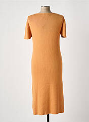 Robe mi-longue orange RODIER pour femme seconde vue