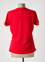 T-shirt rouge SLAZENGER pour femme seconde vue