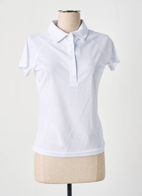 Polo blanc SLAZENGER pour femme