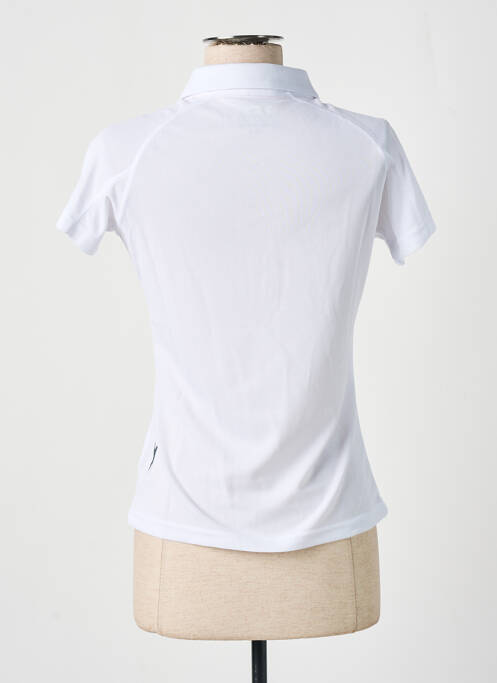Polo blanc SLAZENGER pour femme