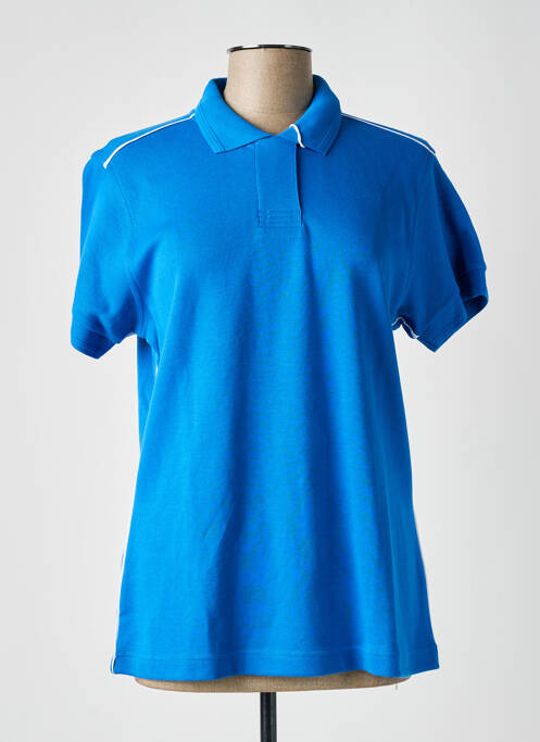 Polo bleu SLAZENGER pour femme