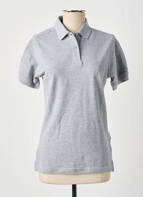 Polo gris SLAZENGER pour femme