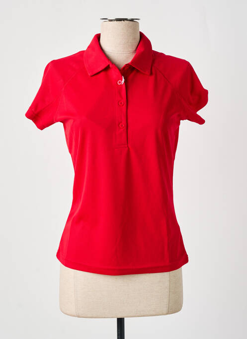 Polo rouge SLAZENGER pour femme