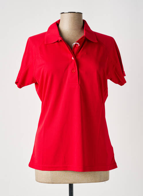 Polo rouge SLAZENGER pour femme