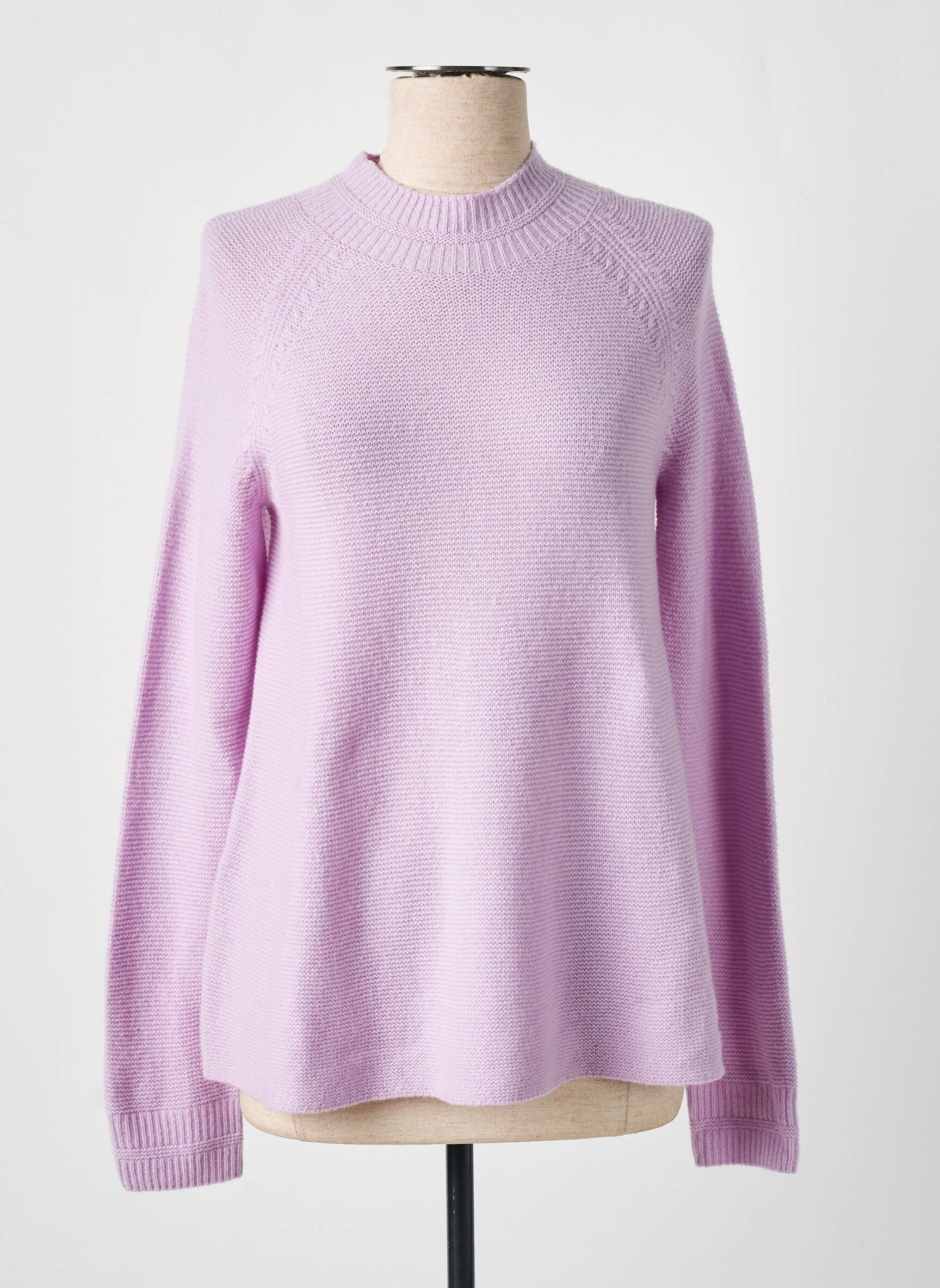Pull Coupe Cintrée Violet Comptoir Des Cotonniers Femme 2444318
