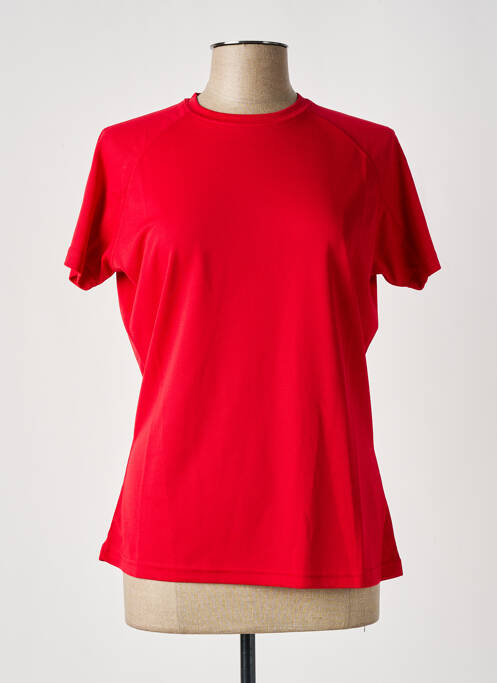 T-shirt rouge SLAZENGER pour femme