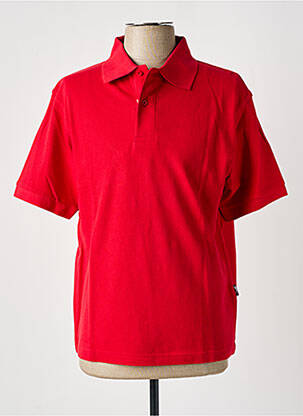 Polo stretch manches courtes rouge SLAZENGER homme