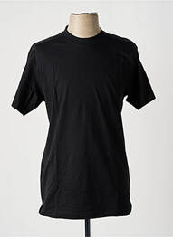 T-shirt coupe cintrée manches courtes noir SLAZENGER homme
