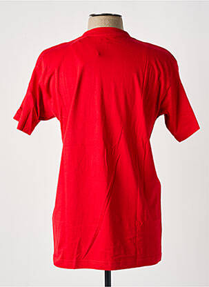 T-shirt coupe cintrée manches courtes rouge SLAZENGER homme
