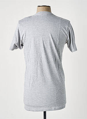 T-shirt coupe cintrée manches courtes gris SLAZENGER homme