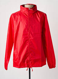 Coupe-vent poches a capuche rouge SLAZENGER homme