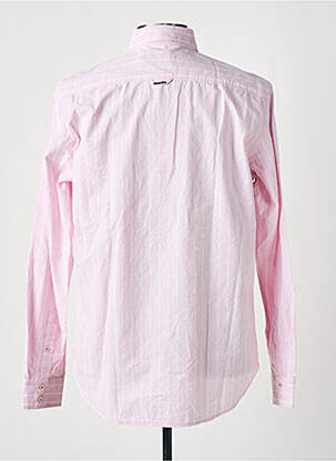 Chemise manches longues manches longues rose GAASTRA homme