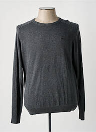 Pull stretch manches longues gris LOIS homme