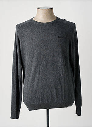 Pull stretch manches longues gris LOIS homme