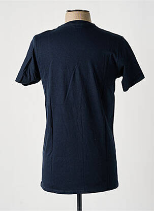 T-shirt coupe cintrée manches courtes bleu SLAZENGER homme