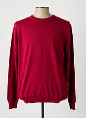 Pull rouge MCS pour homme seconde vue