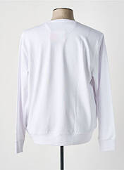 Sweat-shirt blanc SLAZENGER pour homme seconde vue