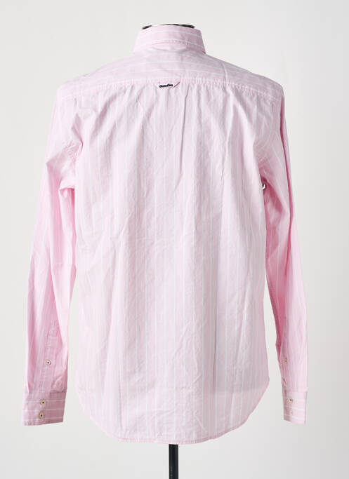 Chemise manches longues rose GAASTRA pour homme