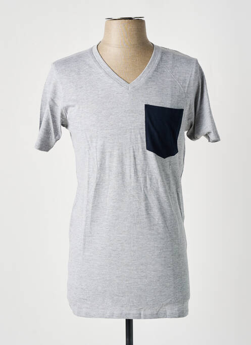 T-shirt gris SLAZENGER pour homme