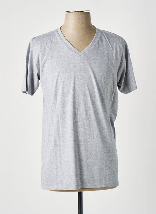 T-shirt gris SLAZENGER pour homme