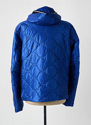 Doudoune poches a capuche bleu GAASTRA homme