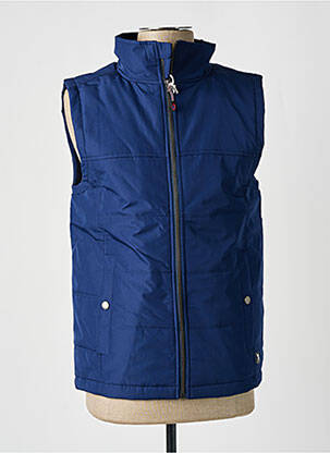 Doudoune poches sans capuche bleu SLAZENGER homme