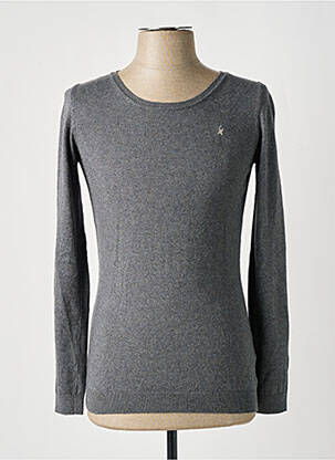 Pull stretch manches longues gris GAASTRA homme