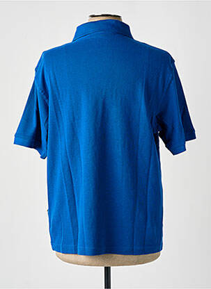 Polo stretch manches courtes bleu SLAZENGER homme