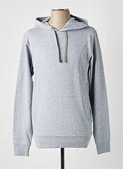 Sweat-shirt à capuche gris SLAZENGER pour homme seconde vue