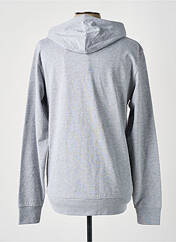 Sweat-shirt à capuche gris SLAZENGER pour homme seconde vue