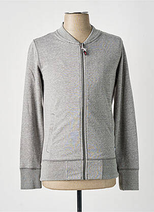 Veste casual gris SLAZENGER pour homme