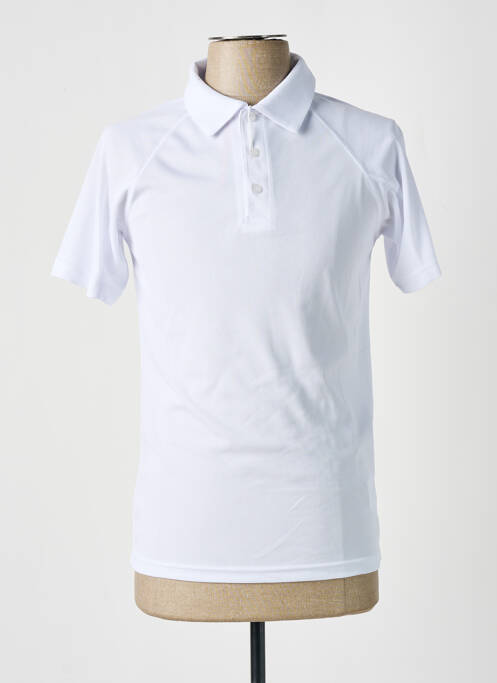 Polo blanc SLAZENGER pour homme