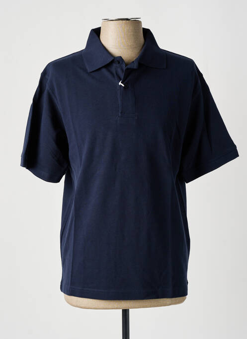 Polo bleu fonce SLAZENGER pour homme