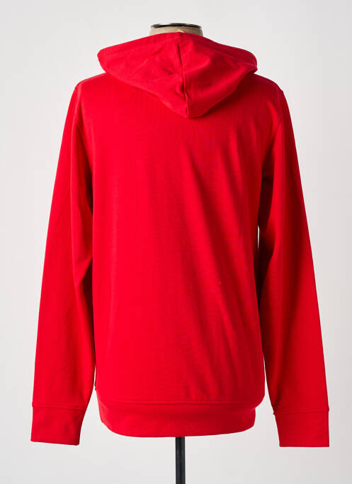 Sweat-shirt à capuche rouge SLAZENGER pour homme