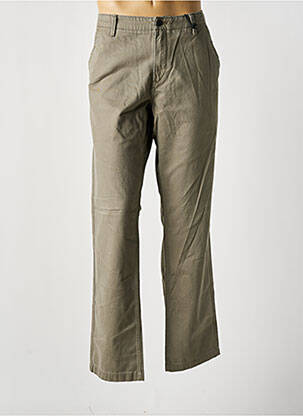 Pantalon droit tissage popeline taille normale marron TIMBERLAND homme