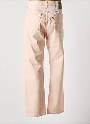 Jeans coupe droite fermeture boutonnée sur le devant taille normale rose LEVI'S homme