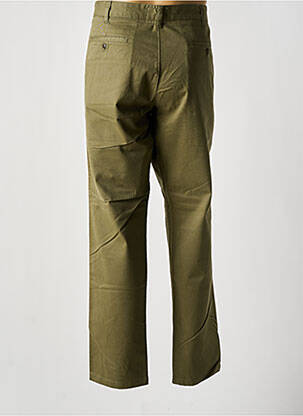 Pantalon chino tissage popeline taille normale vert LOIS homme