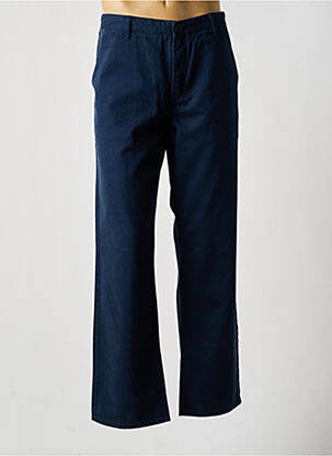 Pantalon droit tissage popeline taille normale bleu TIMBERLAND homme