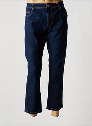 Jeans coupe droite tissage brut taille normale bleu LOIS homme