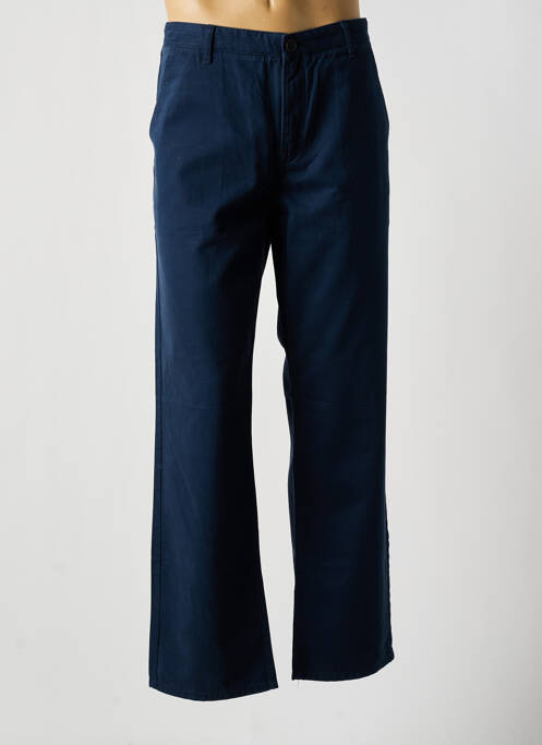 Pantalon droit tissage popeline taille normale bleu TIMBERLAND homme