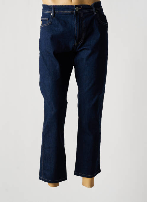 Jeans coupe droite tissage brut taille normale bleu LOIS homme