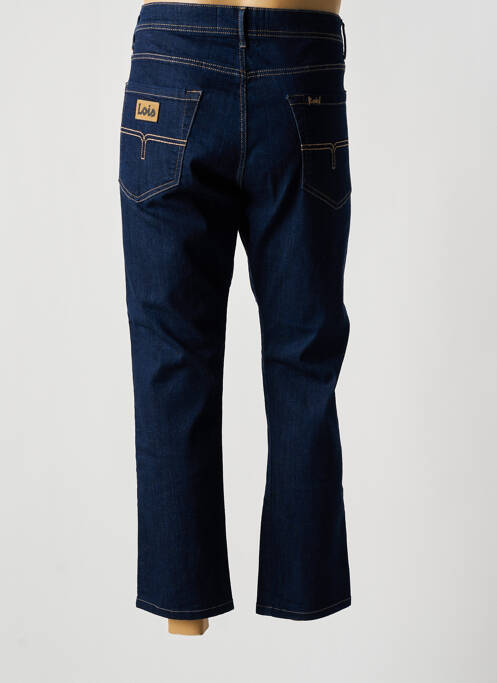 Jeans coupe droite tissage brut taille normale bleu LOIS homme