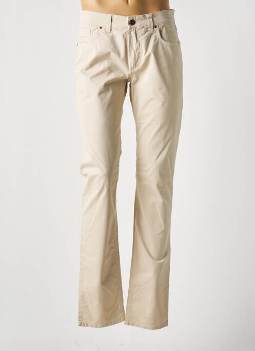 Pantalon slim beige STATE OF ART pour homme