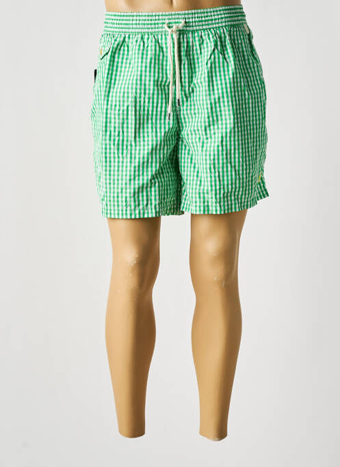 Short de bain vert RALPH LAUREN pour homme