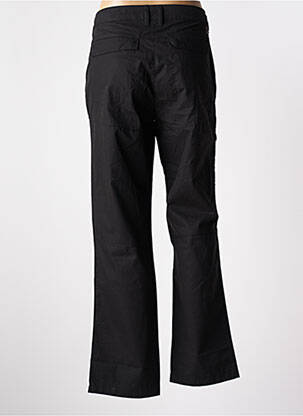 Pantalon droit fermeture zippée sous rabat boutonné noir TRESPASS femme